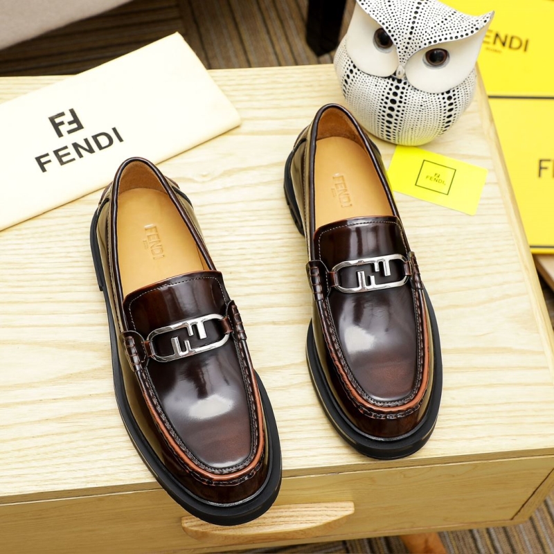 F**di leather shoes